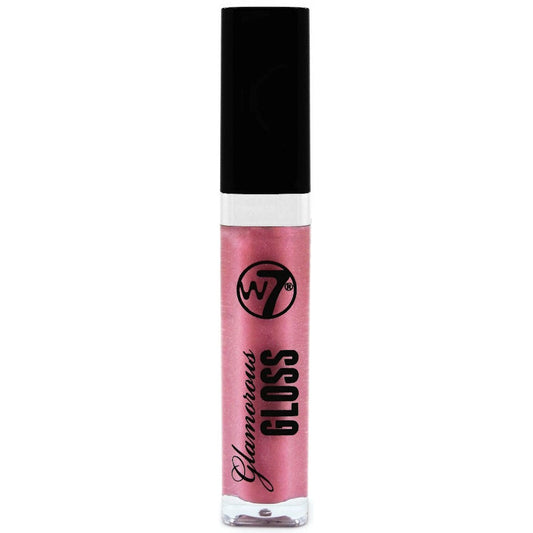 W7 Cosmetics Glamorous Gloss Lipgloss Up All Night - Shiny Finish Hydrating Long Lasting Smooth Application