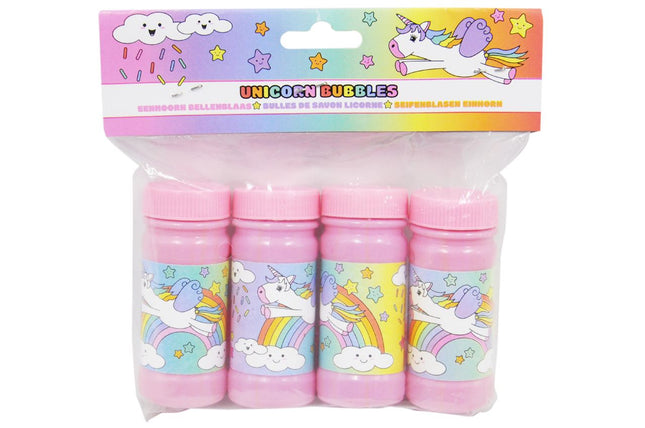 4 Unicorn Bubble Tubs & Blowers