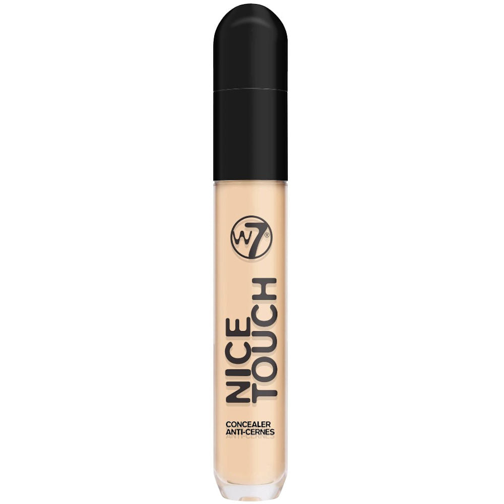 W7 Cosmetics Nice Touch Concealer Sand - Brightens Medium Coverage Creamy Natural Looking