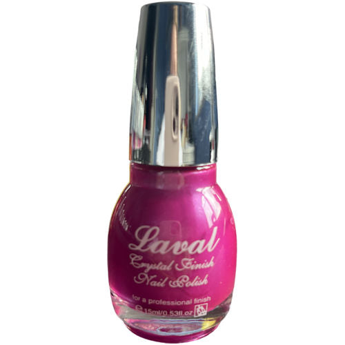 Laval Cosmetics Crystal Finish Nail Polish - Mauve Pink