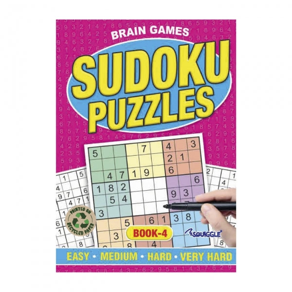 A4 Sudoku Puzzle Book