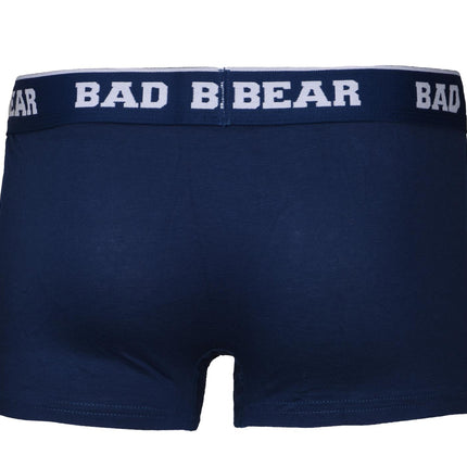Small Bad Bear Navy Blue Boxer Shorts - 3 Pack