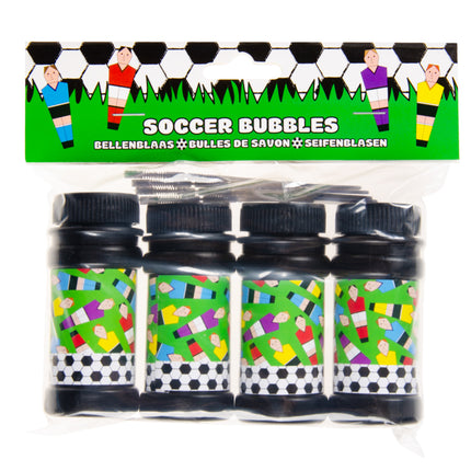 Football Bubble Tubs & Blowers - 4 Pack