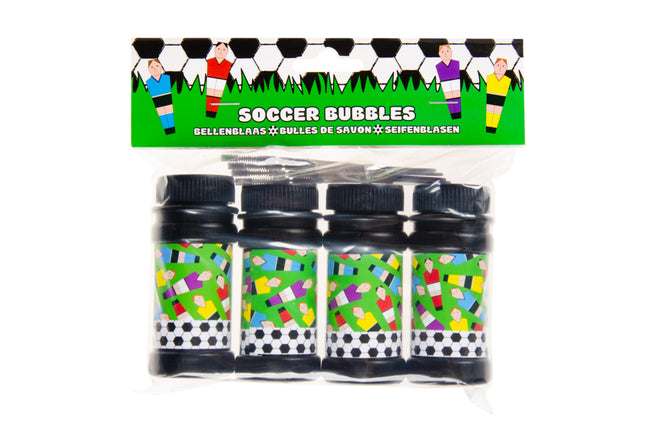 Football Bubble Tubs & Blowers - 4 Pack