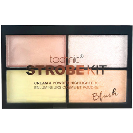 Technic Cosmetics Strobing Kit Blush Pressed Powder Highlighter