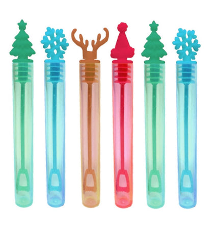 12 Christmas Bubble Tubes