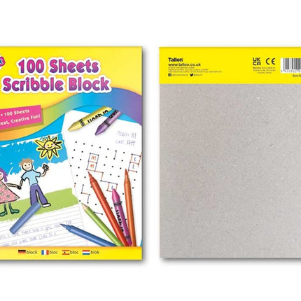 100 Sheet Scribble Block