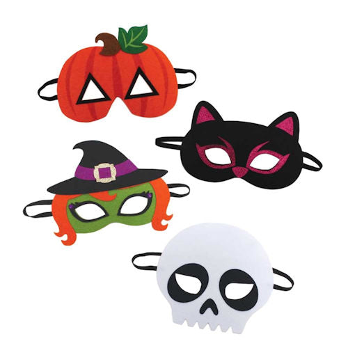 Halloween Foam Character Masks - 4 Pack