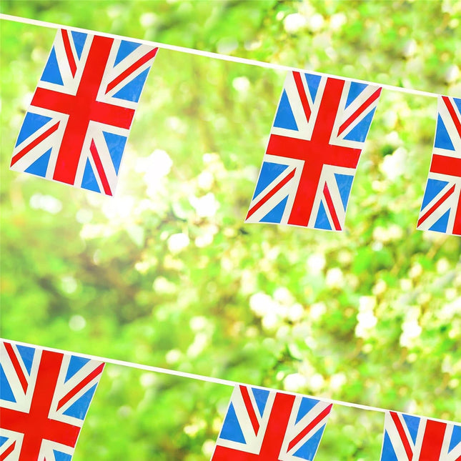 Union Jack Flag 10m Rectangular Bunting