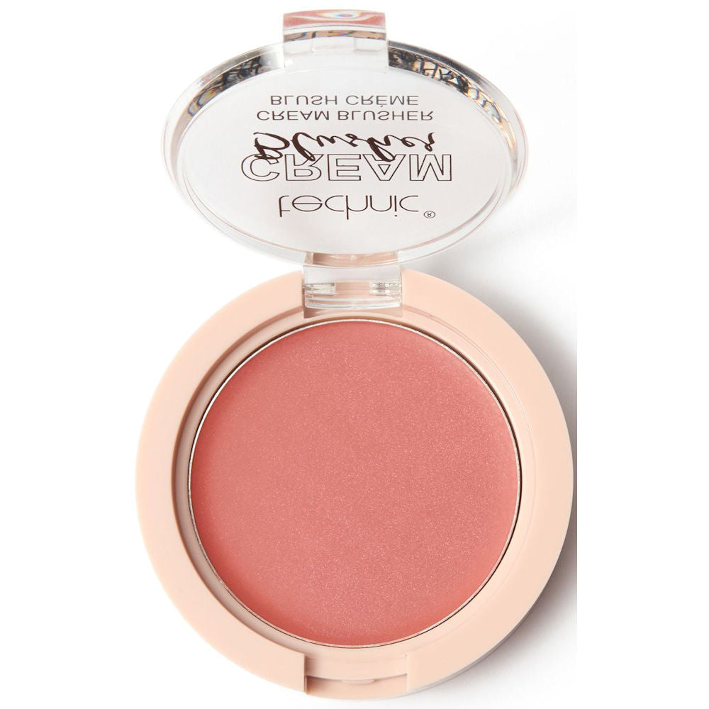 Technic Cosmetics Cream Blusher - Flushed Natural Glow Buildable Blendable Long-Lasting Smooth Finish