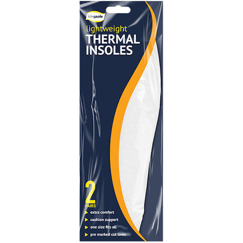 Thermal Insoles - 2 Pack