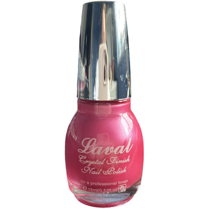 Laval Cosmetics Crystal Finish Nail Polish - Ultra Magenta