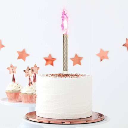 It's A Girl' Gender Reveal Fountain Candle