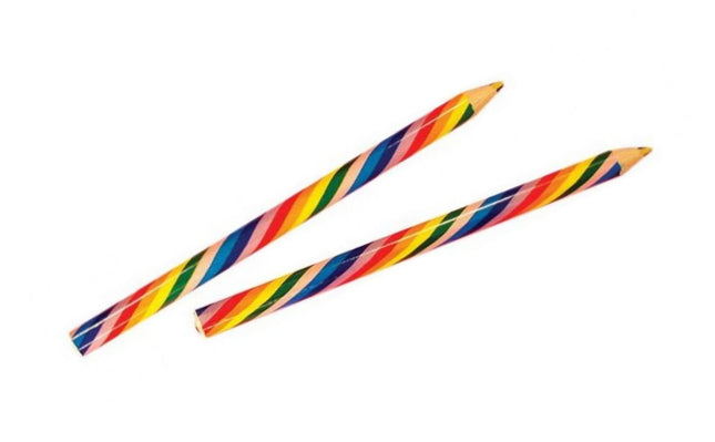 Jumbo Rainbow Pencils - 6 Pack