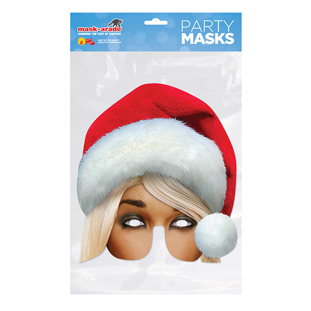 Mrs Claus Party Mask