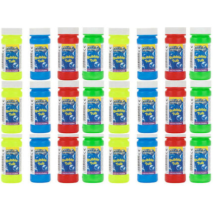 Small Bubble Tubs & Wands - 24 Pack