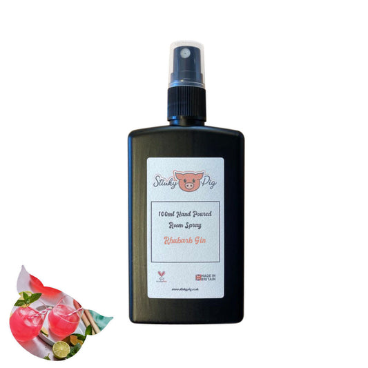 Stinky Pig Highly Scented Medium Room Spray - 100ml Rhubarb Gin