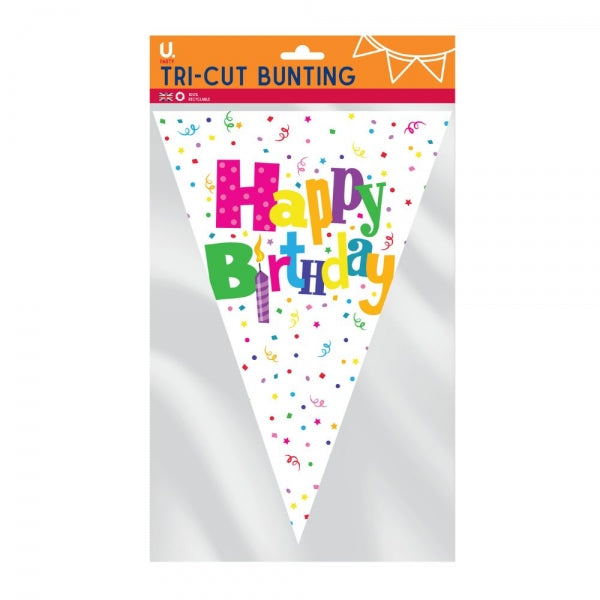Happy Birthday Triangular Bunting