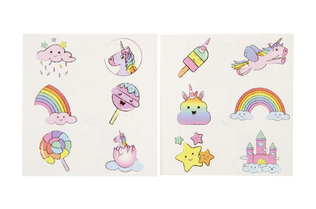 Unicorn Tattoo Sheet - Single