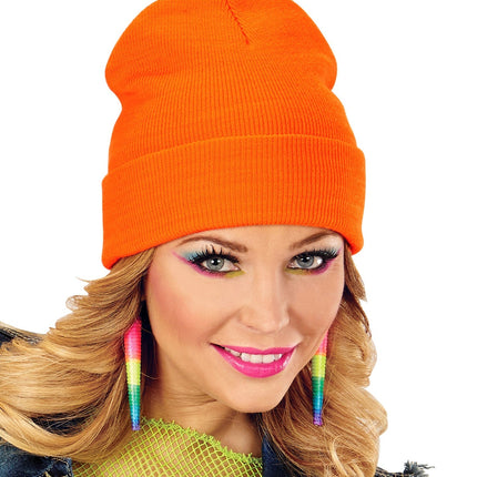 Beanie - Neon Orange