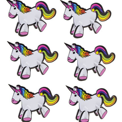 Unicorn 3D Puzzle Kits - 6 Pack