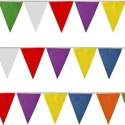 M1003 Multicoloured 7m Triangle Bunting