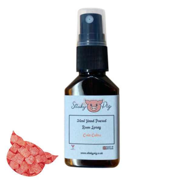Stinky Pig Highly Scented Small Room Spray - 30ml Cola Cubes