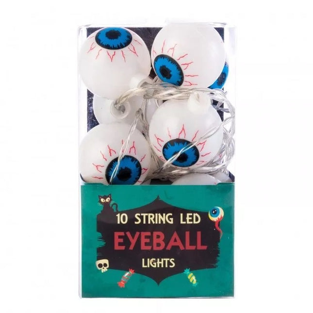 10 String LED Halloween Eyeball Lights
