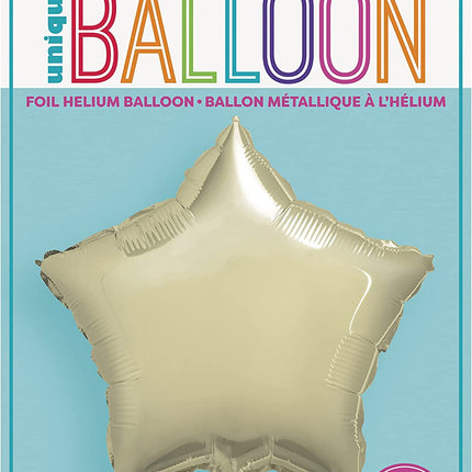 Gold 18" Star Foil Balloon