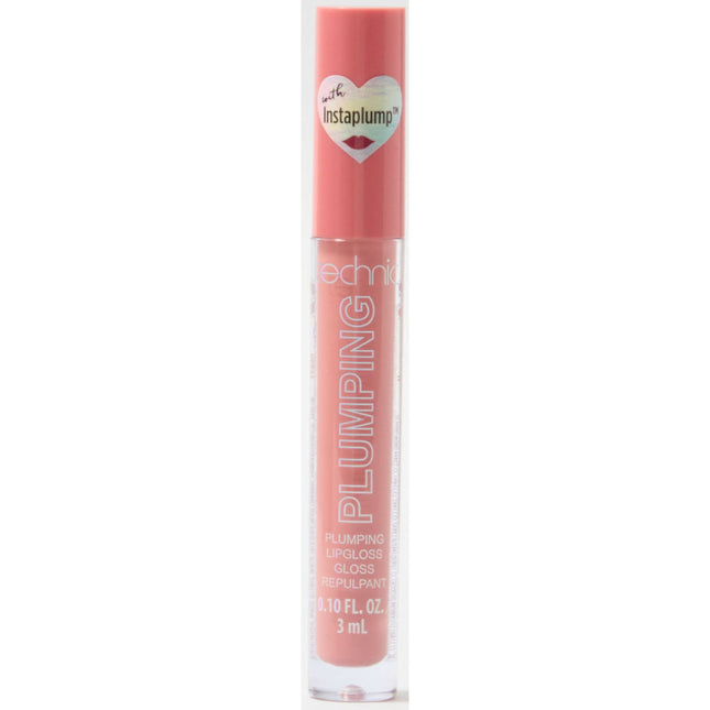 Technic Cosmetics Plumping Lipgloss - Tickle Me Pink