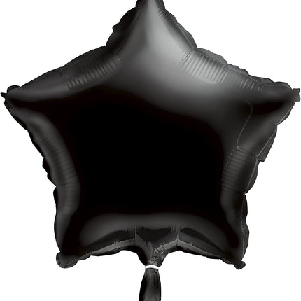 Black 18" Star Foil Balloon