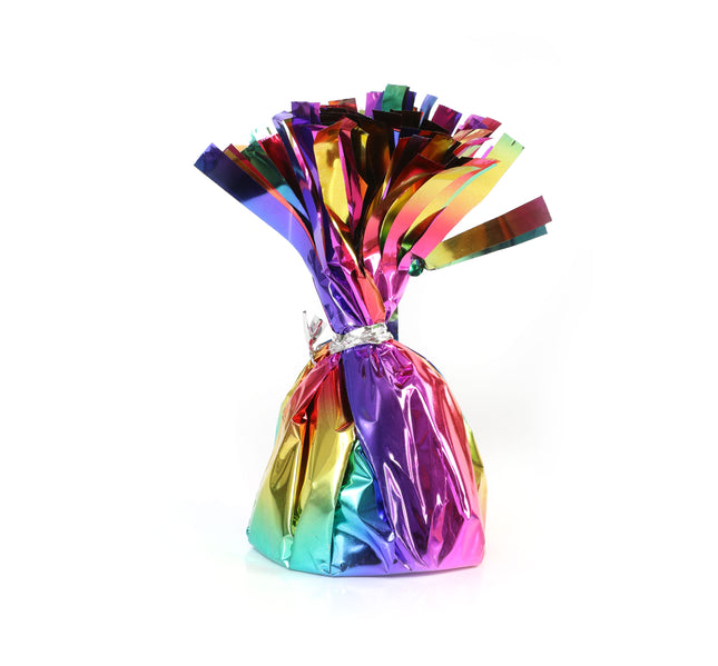Large Tie Dye Foil Balloon Weight