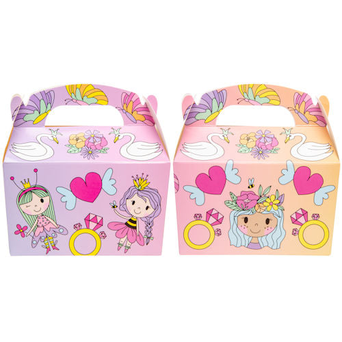 Princess Small Treat Boxes - 12 Pack