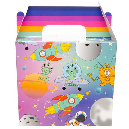 Space Party Food Lunch Boxes - 6 Pack