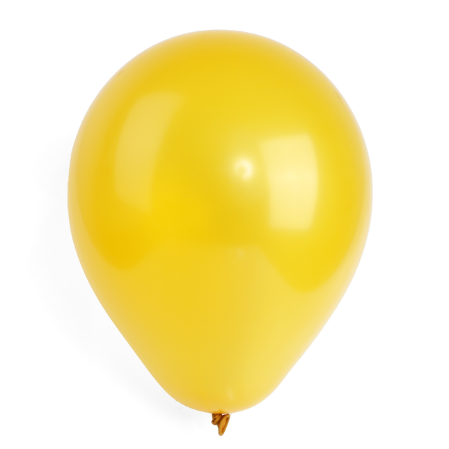 Pearlised Champagne Gold 12" Latex Balloons – 50 Pack