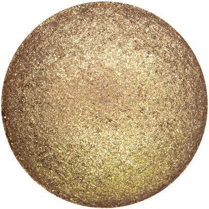 W7 Cosmetics Baked Eyeshadow Gold Dust - Shimmer Compact With Mirror Glitter Highly Pigmented