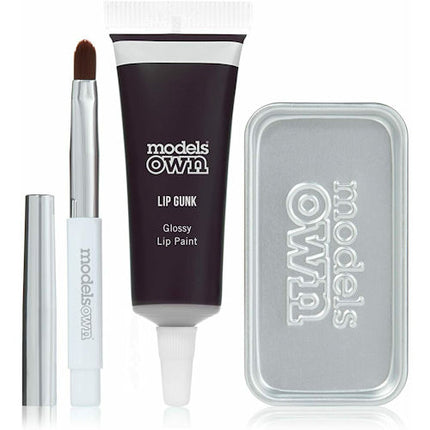 Models Own Lip Gunk Metallic Lip Paint - Loud No.01 Black