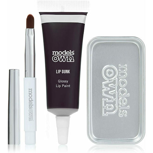 Models Own Lip Gunk Metallic Lip Paint - Loud No.01 Black