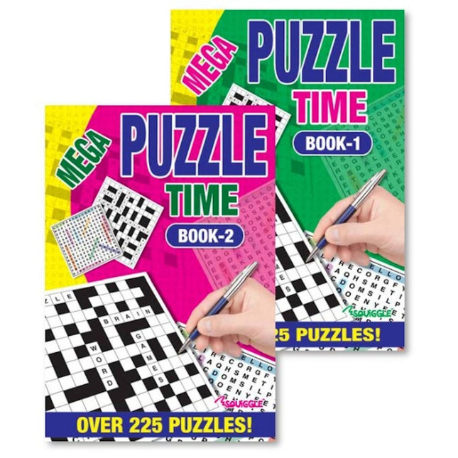 A5 Puzzle Time Book