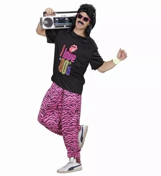 Adult 80's Disco Fashion Costume - M/L
