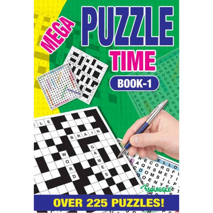 A5 Puzzle Time Book