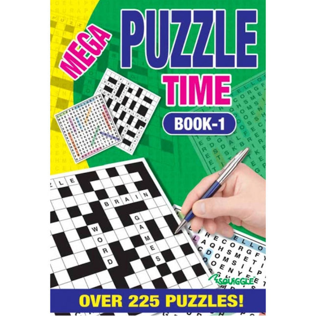 A5 Puzzle Time Book
