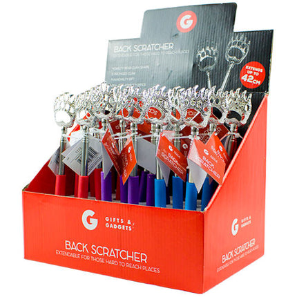 Extendable Claw Back Scratcher 42cm - Assorted