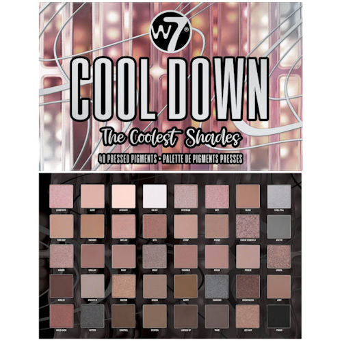 W7 Cosmetics Cool Down Eyeshadow Palette