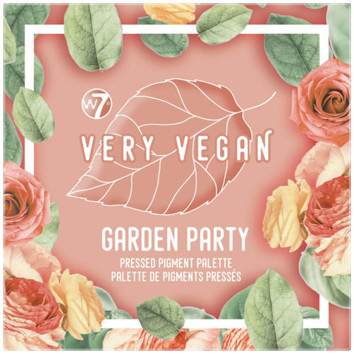 W7 Cosmetics 9 Colour Matte Shimmer Very Vegan Eyeshadow Palette - Garden Party