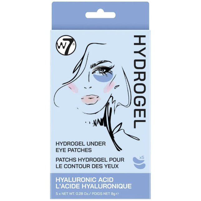 W7 Cosmetics Hydrogel Under Eye Patches - Hyaluronic Acid