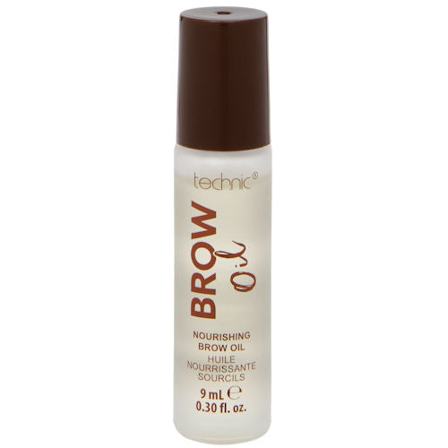 Technic Cosmetics Clear Brow Oil Roll On - Makeup Beauty Nourishing Eyebrow Conditioning