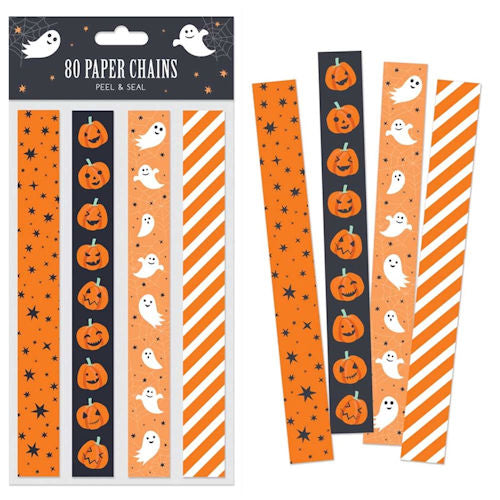 Halloween Paper Chain Decorations