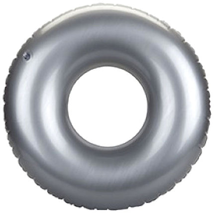 Silver Shiny Metallic Swim Ring - 20"