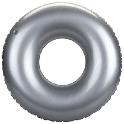 Silver Shiny Metallic Swim Ring - 20"